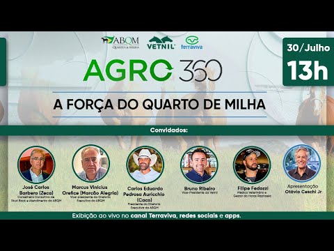 Agro360: A Força do Quarto de Milha